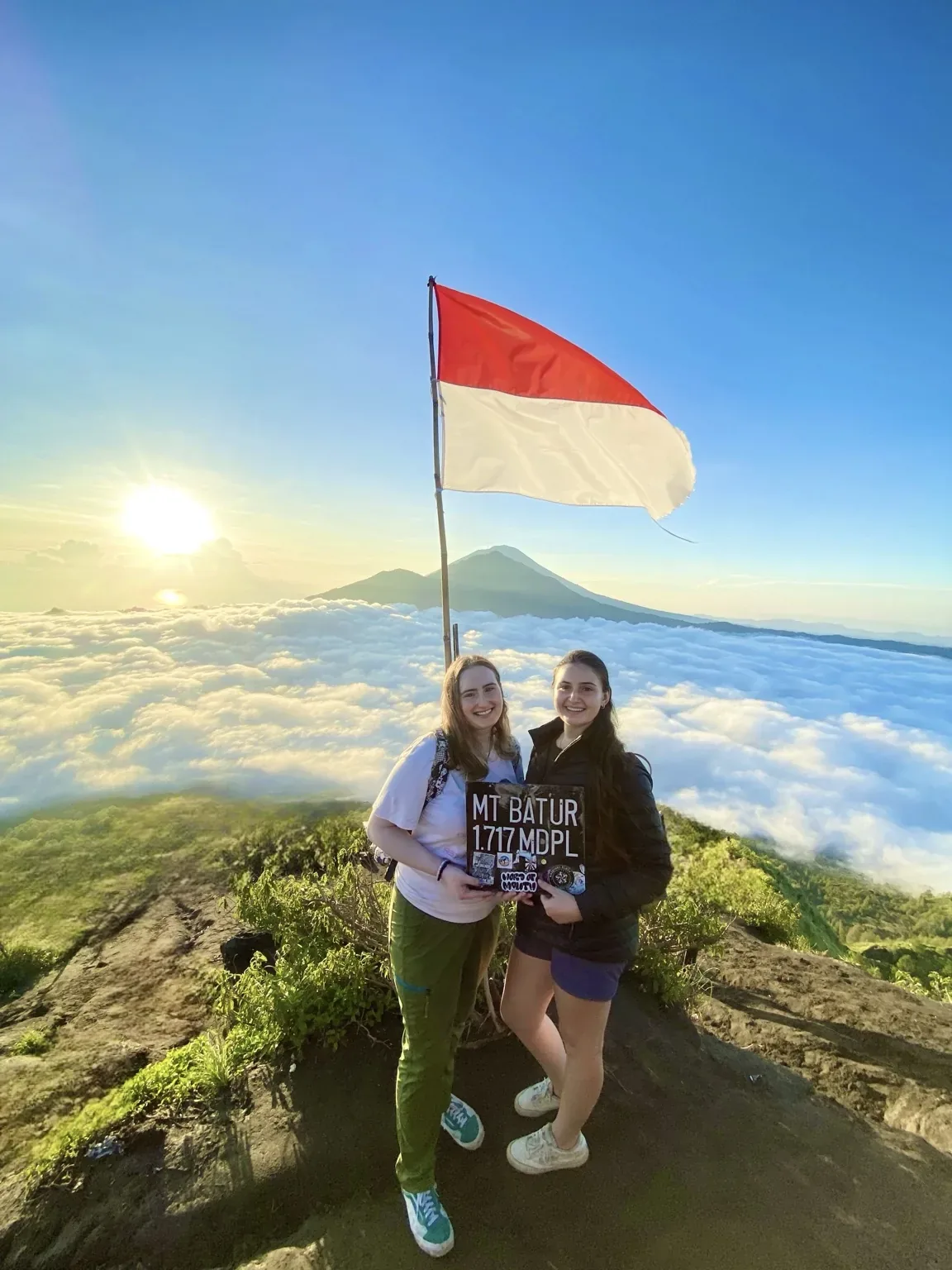 Mount Batur sunrise trekking with hotel pickup and return transport
